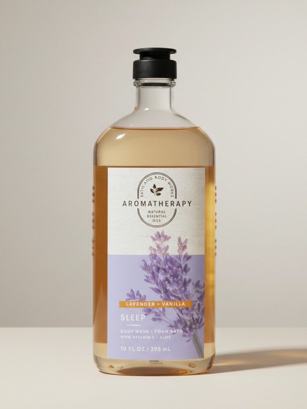 Bath & Body Works Sleep With Lavender & Vanilla Body Wash Foam Bath 10 Oz